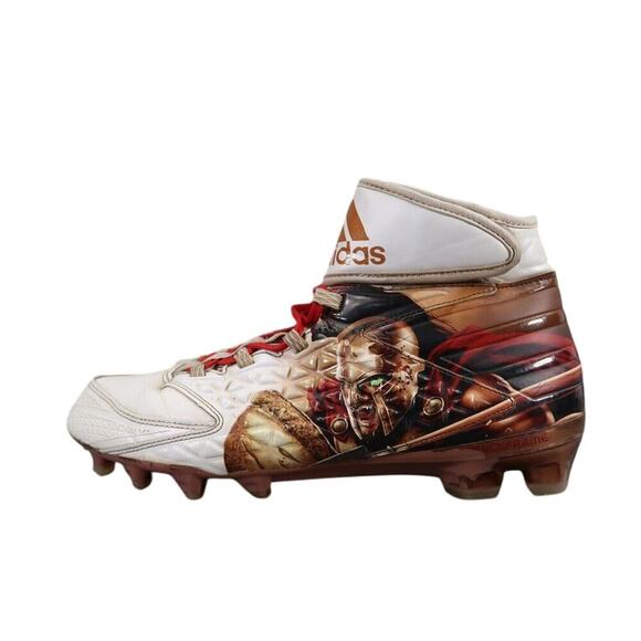 Adidas Shoes Mens 11.5 Cleats Football Freak x Carbon High Uncage Spartan Sport - Picture 4 of 16